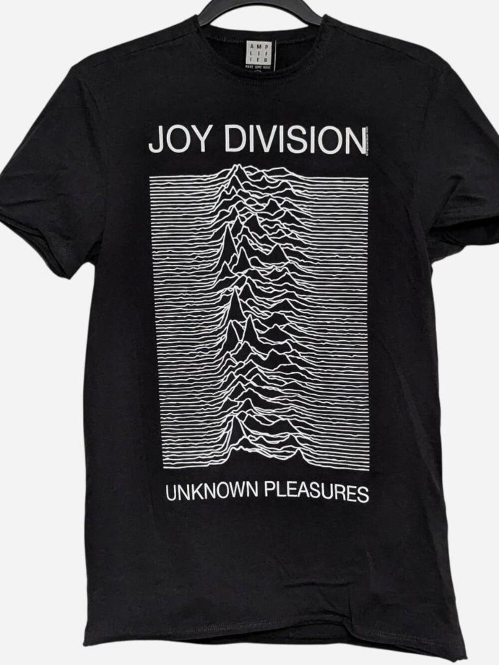Official Amplified Clothing Joy Division Unknown Pleasures Graphic Tee - XS